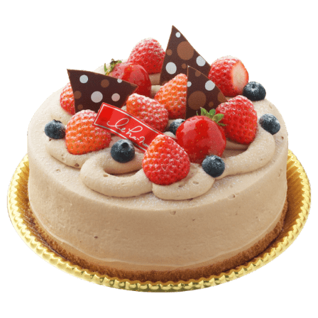 チョコ生クリームいちご