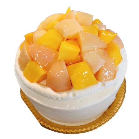 季節のデコレーション 桃