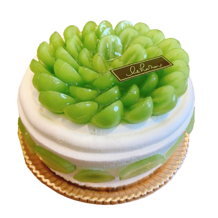 季節のデコレーション シャインマスカット